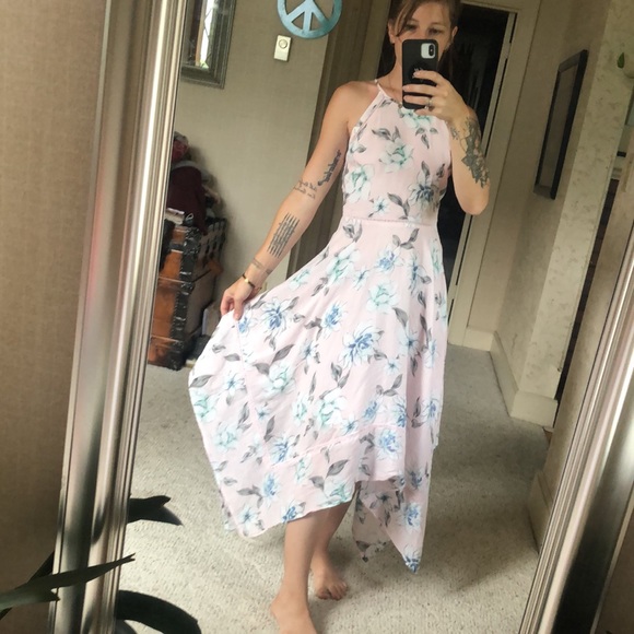 SOLD Candies Floral Trapeze Sun Dress - Picture 7 of 12